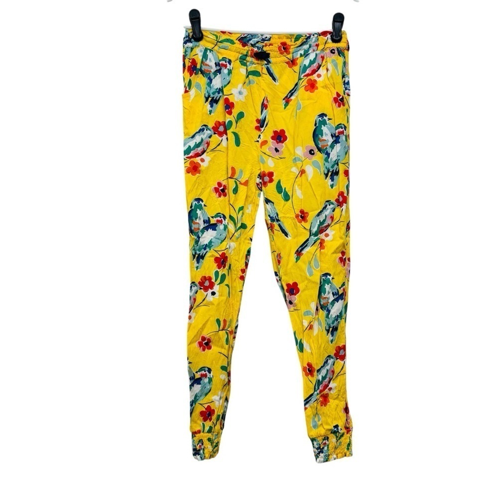 Mini Boden Bird Print Pants